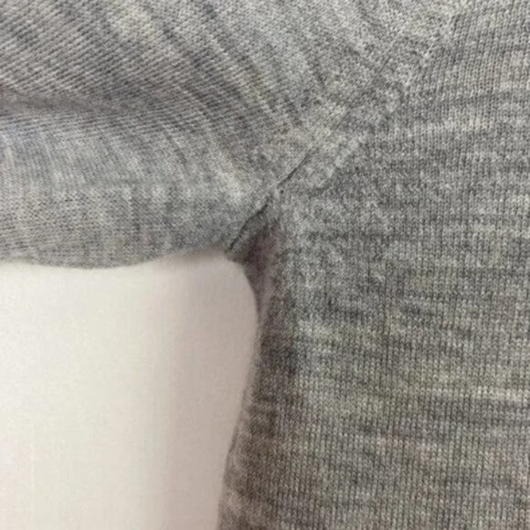 J.Crew x Liberty S Tippi Sweater Camomille Print Collar Gray Red White - Picture 8 of 15